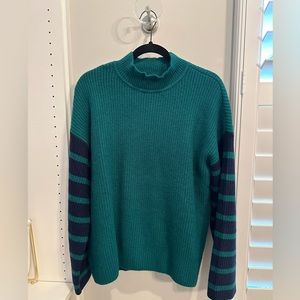 Loft mock neck sweater BNWT